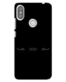 Чехол для Xiaomi Redmi S2 с картинкой «Audi — световой подпись» Чехол для Xiaomi Redmi S2 с картинкой «Audi — световой подпись»