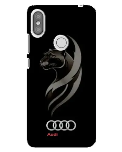 Чехол для Xiaomi Redmi S2 с картинкой «Графика — пантера и Audi» Чехол для Xiaomi Redmi S2 с картинкой «Графика — пантера и Audi»