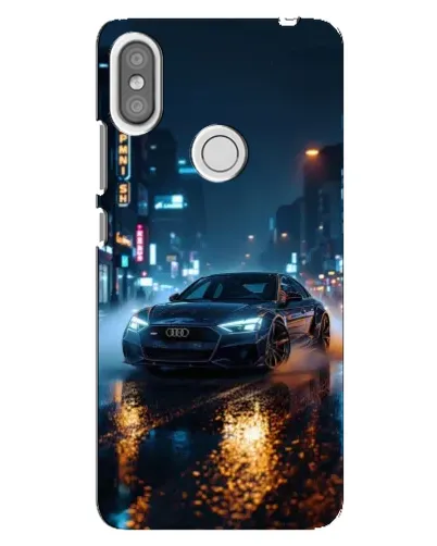 Чехол для Xiaomi Redmi S2 с картинкой «Ночной город и Audi» Чехол для Xiaomi Redmi S2 с картинкой «Ночной город и Audi»