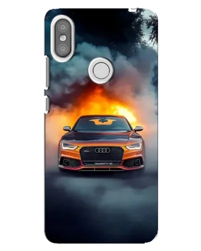 Чехол для Xiaomi Redmi S2 с картинкой «Audi в огненном дыму» Чехол для Xiaomi Redmi S2 с картинкой «Audi в огненном дыму»