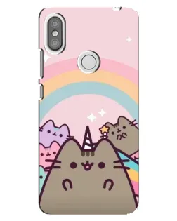 Чохол для Xiaomi Redmi S2 з картинкою «Єдиноріг Pusheen»