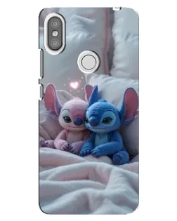Чехол для Xiaomi Redmi S2 с картинкой «Плюшевые Стич Ангел»