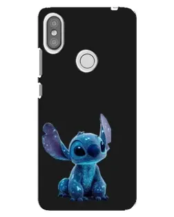 Чехол для Xiaomi Redmi S2 с картинкой «Стич на черном»