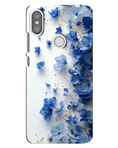 Чохол для Xiaomi Redmi S2 з картинкою «Блакитний квітковий каскад» Чохол для Xiaomi Redmi S2 з картинкою «Блакитний квітковий каскад»