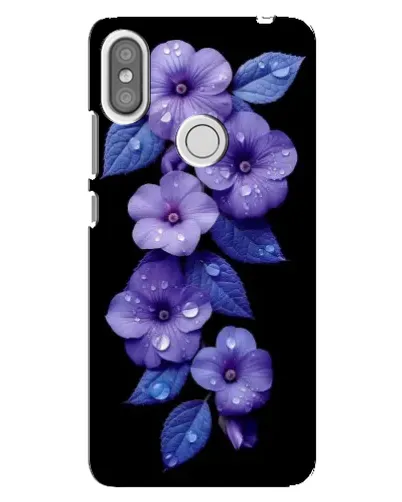 Чохол для Xiaomi Redmi S2 з картинкою «Фіолетові квіти з росою» Чохол для Xiaomi Redmi S2 з картинкою «Фіолетові квіти з росою»