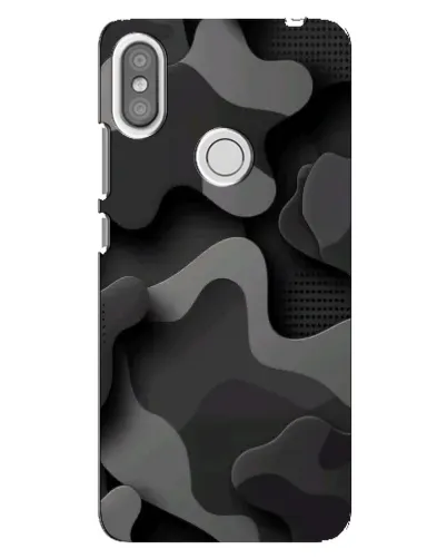 Чехол для Xiaomi Redmi S2 с картинкой «Темный абстрактный камуфляж» Чехол для Xiaomi Redmi S2 с картинкой «Темный абстрактный камуфляж»