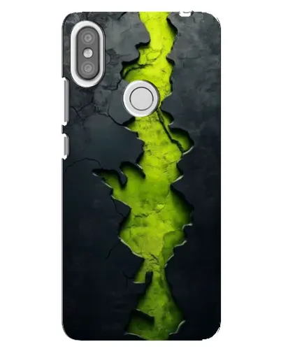 Чехол для Xiaomi Redmi S2 с картинкой «Салатовый разлом скалы» Чехол для Xiaomi Redmi S2 с картинкой «Салатовый разлом скалы»