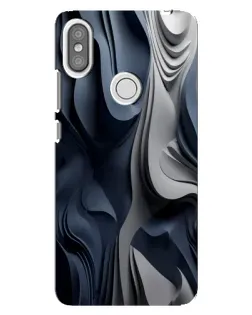 Чохол для Xiaomi Redmi S2 з картинкою «Об'ємні сині складки» Чохол для Xiaomi Redmi S2 з картинкою «Об'ємні сині складки»