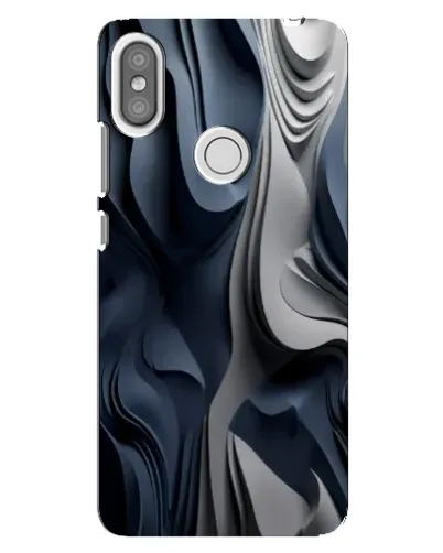 Чехол для Xiaomi Redmi S2 с картинкой «Объемные синие складки» Чехол для Xiaomi Redmi S2 с картинкой «Объемные синие складки»
