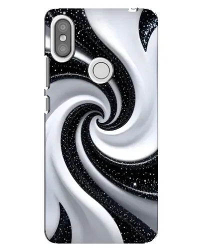 Чехол для Xiaomi Redmi S2 с картинкой «Черно-белая спираль» Чехол для Xiaomi Redmi S2 с картинкой «Черно-белая спираль»