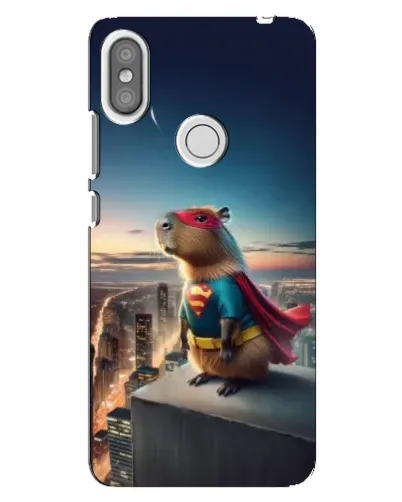 Чехол для Xiaomi Redmi S2 с картинкой «Капи-мен супергерой» Чехол для Xiaomi Redmi S2 с картинкой «Капи-мен супергерой»