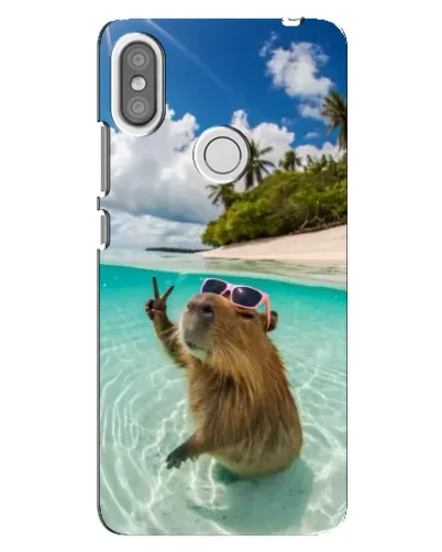 Чехол для Xiaomi Redmi S2 с картинкой «Капибара на море» Чехол для Xiaomi Redmi S2 с картинкой «Капибара на море»