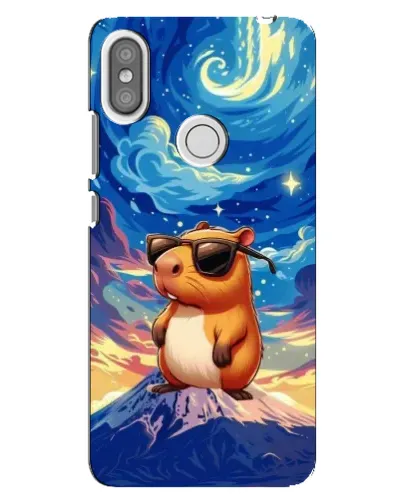 Чехол для Xiaomi Redmi S2 с картинкой «Капибара Ван Гога» Чехол для Xiaomi Redmi S2 с картинкой «Капибара Ван Гога»