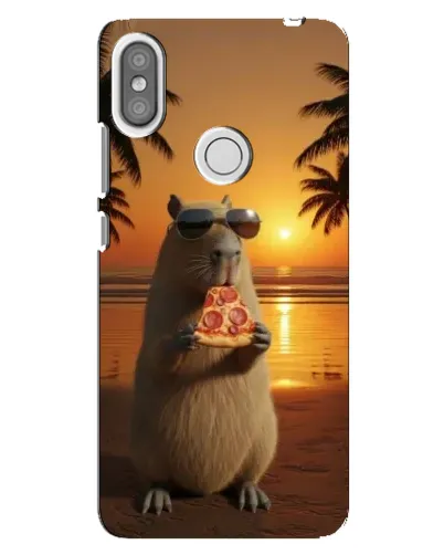 Чехол для Xiaomi Redmi S2 с картинкой «Капибара с пиццей» Чехол для Xiaomi Redmi S2 с картинкой «Капибара с пиццей»