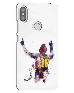 Чехол для Xiaomi Redmi S2 с картинкой «Акварельный Месси Барселона» Чехол для Xiaomi Redmi S2 с картинкой «Акварельный Месси Барселона»