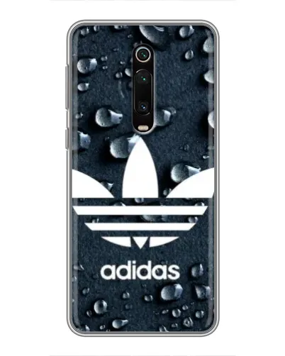Чехол для Xiaomi Mi 9T с картинкой «Adidas Trefoil Blue»