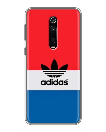 Чехол для Xiaomi Mi 9T с картинкой «Ретро блоки Adidas»
