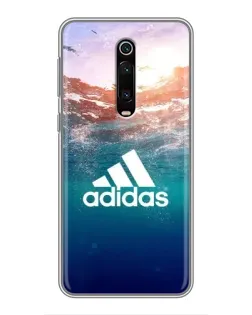 Чехол для Xiaomi Mi 9T с картинкой «Океанская глубина адидас»