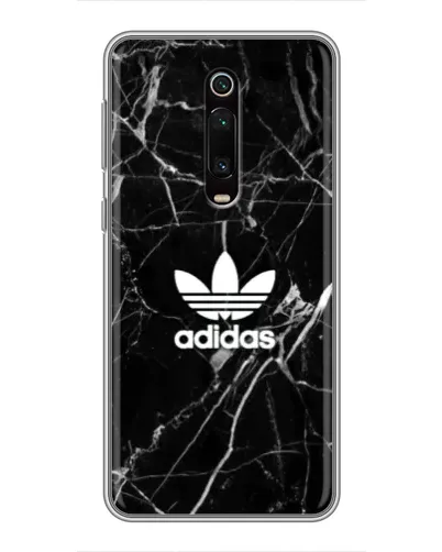 Чехол для Xiaomi Mi 9T с картинкой «Белый мрамор Adidas»