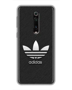 Чехол для Xiaomi Mi 9T с картинкой «Adidas Карбоновая текстура»