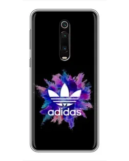 Чехол для Xiaomi Mi 9T с картинкой «Взрыв красок Adidas»