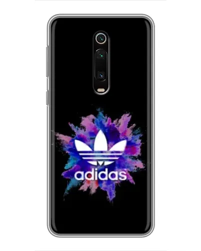 Чехол для Xiaomi Mi 9T с картинкой «Взрыв красок Adidas»
