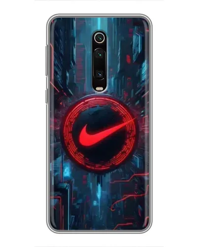 Чехол для Xiaomi Mi 9T с картинкой «Техногенный стиль Nike» Чехол для Xiaomi Mi 9T с картинкой «Техногенный стиль Nike»