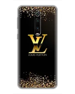 Чехол для Xiaomi Mi 9T с картинкой «LV — золотые искры»