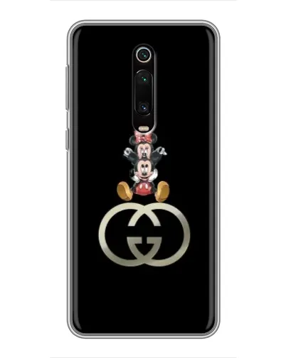 Чехол для Xiaomi Mi 9T с картинкой «Минни Маус на лого»