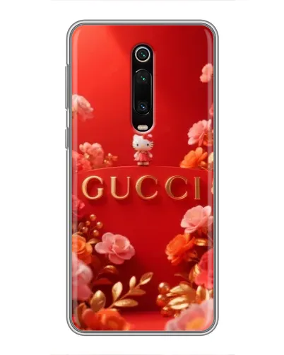 Чехол для Xiaomi Mi 9T с картинкой «Gucci — золотой сад»