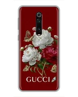 Чехол для Xiaomi Mi 9T с картинкой «Gucci —  сад»