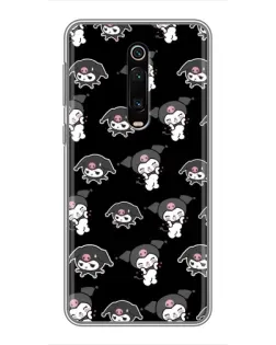 Чехол для Xiaomi Mi 9T с картинкой «Черный паттерн Kuromi» Чехол для Xiaomi Mi 9T с картинкой «Черный паттерн Kuromi»