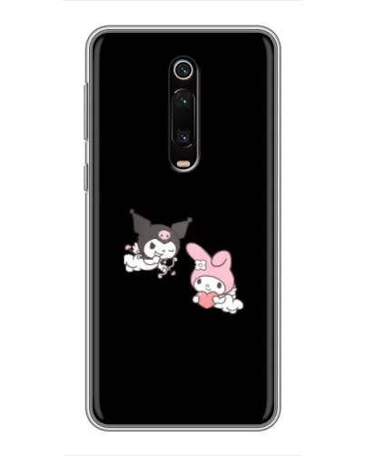 Чехол для Xiaomi Mi 9T с картинкой «My Melody и Kuromi»