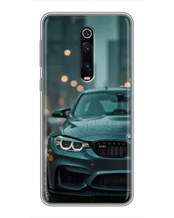 Чехол для Xiaomi Mi 9T с картинкой «BMW в огнях города»