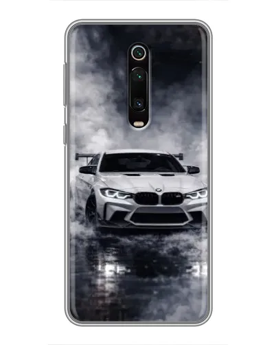 Чехол для Xiaomi Mi 9T с картинкой «BMW сквозь туман»
