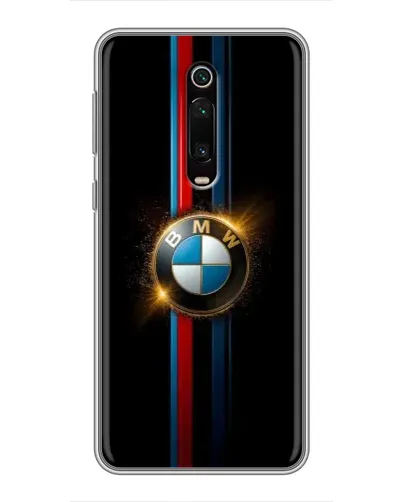 Чехол для Xiaomi Mi 9T с картинкой «BMW M-Power неон»