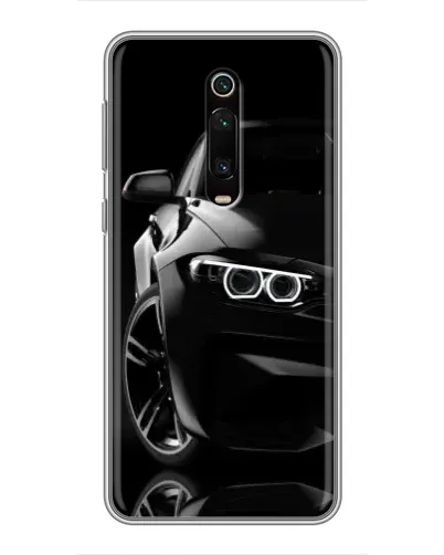 Чехол для Xiaomi Mi 9T с картинкой «Черная BMW — профиль» Чехол для Xiaomi Mi 9T с картинкой «Черная BMW — профиль»