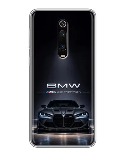 Чехол для Xiaomi Mi 9T с картинкой «BMW сквозь ночной город» Чехол для Xiaomi Mi 9T с картинкой «BMW сквозь ночной город»
