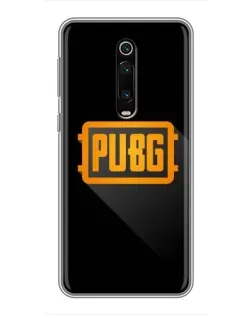 Чехол для Xiaomi Mi 9T с картинкой «PUBG — рамка лого»