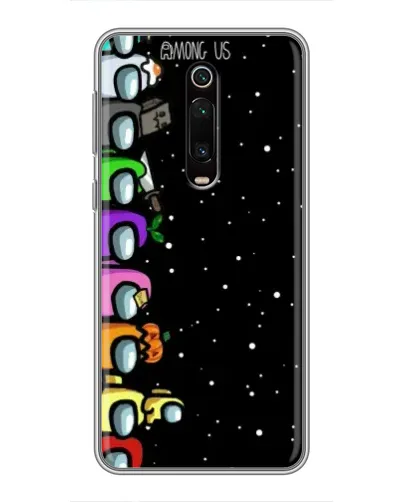 Чехол для Xiaomi Mi 9T с картинкой «Команда Among Us» Чехол для Xiaomi Mi 9T с картинкой «Команда Among Us»