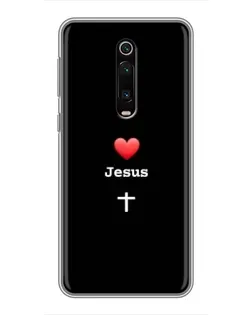 Чехол для Xiaomi Mi 9T с картинкой «Сердце - Jesus» Чехол для Xiaomi Mi 9T с картинкой «Сердце - Jesus»