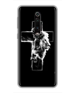 Чехол для Xiaomi Mi 9T с картинкой «Сияющий крест Jesus»