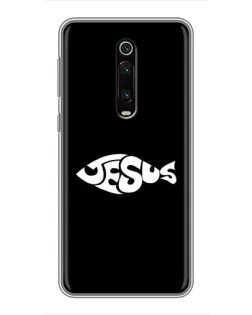 Чехол для Xiaomi Mi 9T с картинкой «Рыба Jesus»