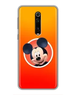 Чехол для Xiaomi Mi 9T с картинкой «Mickey в круге»