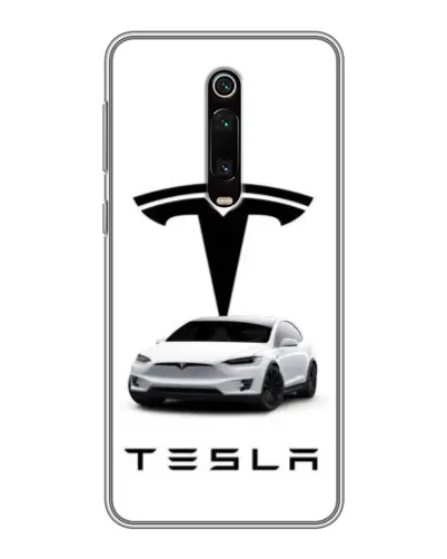 Чехол для Xiaomi Mi 9T с картинкой «Tesla White Style» Чехол для Xiaomi Mi 9T с картинкой «Tesla White Style»
