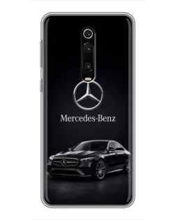 Чехол для Xiaomi Mi 9T с картинкой «Mercedes — решетка радиатора»
