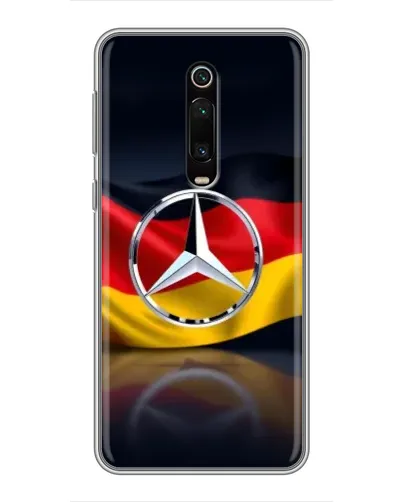 Чехол для Xiaomi Mi 9T с картинкой «Mercedes — флаг Германии» Чехол для Xiaomi Mi 9T с картинкой «Mercedes — флаг Германии»
