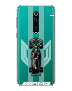 Чехол для Xiaomi Mi 9T с картинкой «Mercedes AMG Petronas»