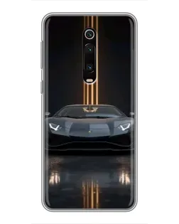 Чехол для Xiaomi Mi 9T с картинкой «Lamborghini золотые линии» Чехол для Xiaomi Mi 9T с картинкой «Lamborghini золотые линии»