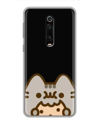 Чехол для Xiaomi Mi 9T с картинкой «Пушин на черном» Чехол для Xiaomi Mi 9T с картинкой «Пушин на черном»